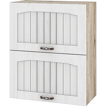 ИРИМ Горен кухненски шкаф Сити АРФ-Бяло фладер-04-11 60 см