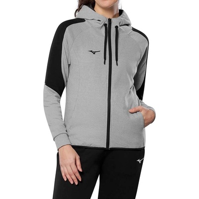 Mizuno Athletics RB Sweat Jacket Gray heather