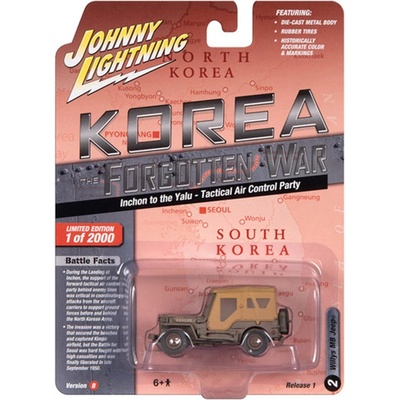 Johnny Lightning Jeep Willys MB Korea 1:64