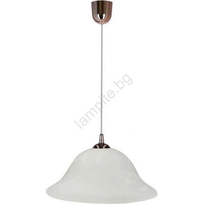 Candellux Пендел VERA 1xE27/60W/230V меден/бял (CA0984)