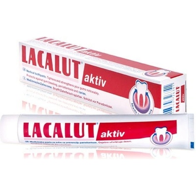Lacalut Aktiv zubní pasta proti paradentóze 75 ml