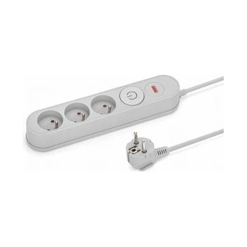 MONTIS Surge protection strip grey 3 slots 3m MONTIS MT137-3