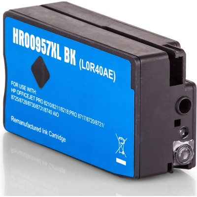Compatible Съвместими касети с HP 957XL L0R40AE черен (black) (L0R40AE)