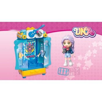 Qman UNA Series 34011-6 Šatní skříň zpěvačky