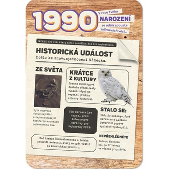 Retro přání - 1990