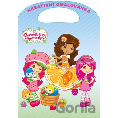 Akim CZ Strawberry Kreativní omalovánky A4 s výsekem
