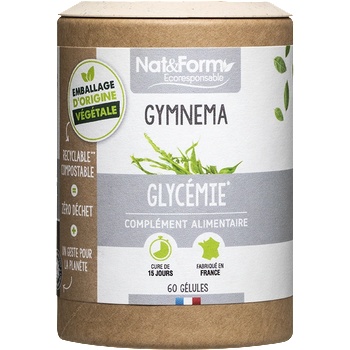 Nat&Form Гимнема 60 капсули | Nat&Form (025317 (GYM_60ECO))