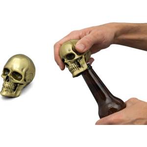 SUCK UK отварачка за бутилки suck uk - crack one open skull - lk iagcoo