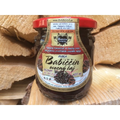 Tea Trade Company Krakonošův ovocný čaj Bezinka se skořicí 420 ml