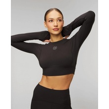 Stella Mccartney Asmc Tst Crop Sportovní Top Černý