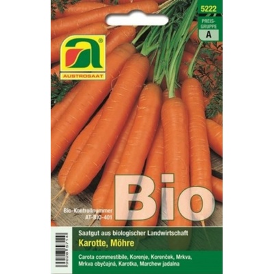 AUSTROSAAT Bio mrkva "Nantes 2" (výsevný pásik) - 1 bal.