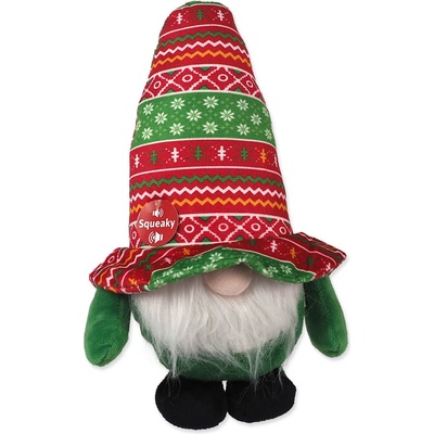 Dog Fantasy trpaslík 30 cm zeleno červený