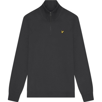 Lyle & Scott Блуза Lyle and Scott Quarter Zip Sweatshirt - Gunmetal W635