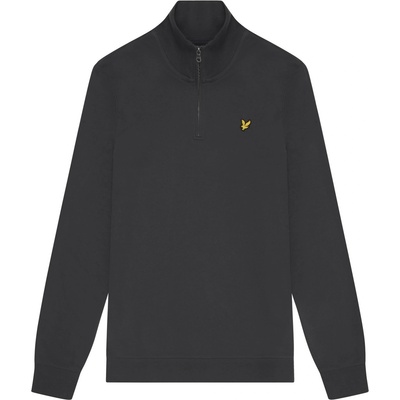 Lyle & Scott Блуза Lyle and Scott Quarter Zip Sweatshirt - Gunmetal W635