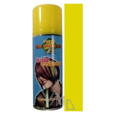 Party Success Hair Colour barevný lak na vlasy žlutý sprej 125 ml