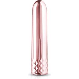 Rosy Gold Mini - мини вибратор с презареждаема батерия - розово злато