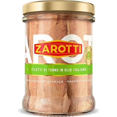 Zarotti filety z tuniaka v olivovom a slnečnicovom oleji 300 g