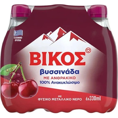 Vikos Višňová limonáda 6 x 330 ml