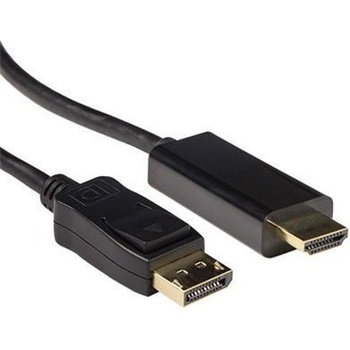 ACT Кабел ACT AK3992, от DisplayPort(м) към HDMI(м), 5m, черен (AK3992)