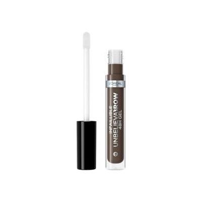 L'Oréal Infaillible Brows Unbelieva Brow 48H Gel водоустойчив гел за запълване на вежди 3.4 ml цвят кафява