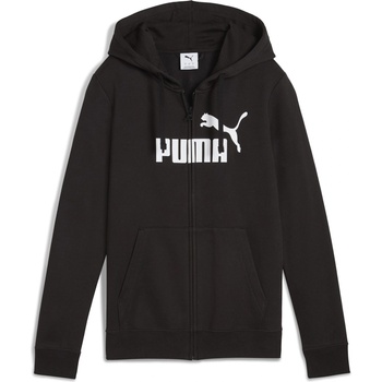 PUMA Дамски суичър Puma No1 Logo Hoodie Ladies - Black/White