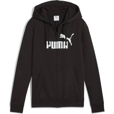 PUMA Дамски суичър Puma No1 Logo Hoodie Ladies - Black/White