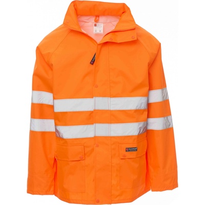 Payper LIGHT reflexná fleecová bunda Fluorescent orange