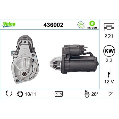 Startér VALEO 436002