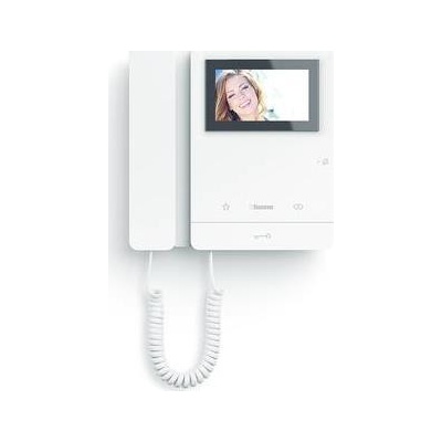 BTicino Видео дисплей Classe 100V16M 4.3" със слушалка бял - 344625 (344625)