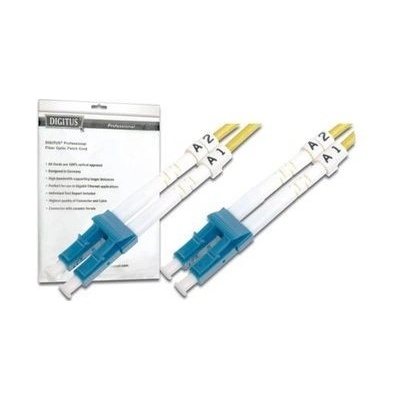 Digitus DK-2933-02 Fiber Optic Patch, LC to LC, Singlemode, OS1, 09/125 µ, Duplex, 2m