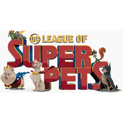 ZUTY Malování podle čísel SUPERMAZLÍČCI SPOLU