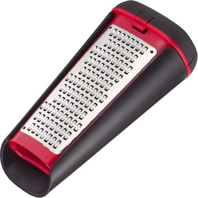 TEFAL Ingenio černé – ruční, ocelové, kuchyňské struhadlo na sýr a čokoládu s nádobkou