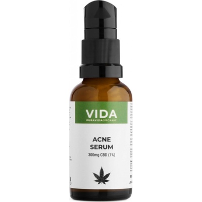 Pura Vida Organic CBD Sérum na akné 300 mg 30 ml