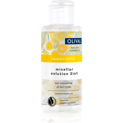 Olival Immortelle Micellar Solution 2in1 двуфазна мицеларна вода за всички типове кожа на лицето 150ml
