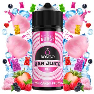 Bombo Cotton Candy Fruits Ice Bombo Bar Juice Hyper Boost Aroma 10/120ml