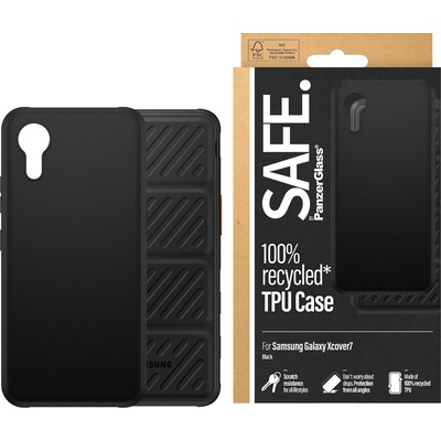 Panzer Гръб Safe за Samsung Galaxy, Xcover 7, Tpu, черен