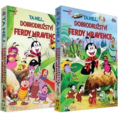 Dobrodružství Ferdy Mravence, 8 DVD