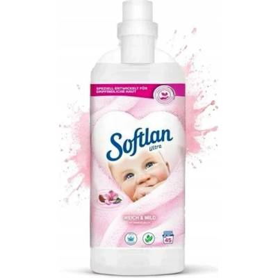 Softlan Weich & Mild Sensitiv aviváž 1 l 45 PD