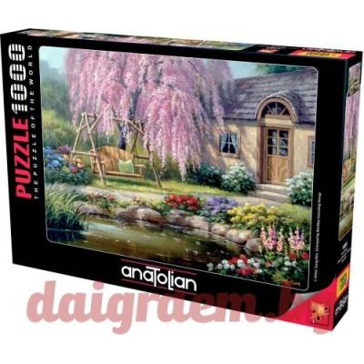 Anatolian Пъзел anatolian 1089 - 1000 части - Къща край черешовата градина (p1089)