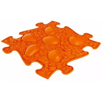 MUFFIK Muffik: Мек сензорен елемент с дизайн на динозавър за ортопедичен килим - оранжев (MFK-011-1-1-10)