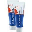 Curaprox Kids 2+ bez fluoridu detská zubná pasta príchuť jahoda 2 x 60 ml