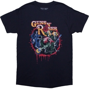 Guns N' Roses Риза Was Here Unisex Navy Blue M (GNRTS161MN02)