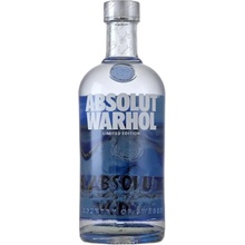 Absolut Warhol 40% 0,7 l (čistá fľaša)
