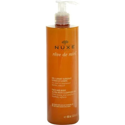 NUXE Rêve de Miel Face and Body Cleansing Gel 400 ml