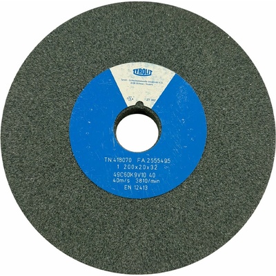 Tyrolit 49C60K9V40 Brúsny kotúč 200 x 20 x 32 mm 60 T418070