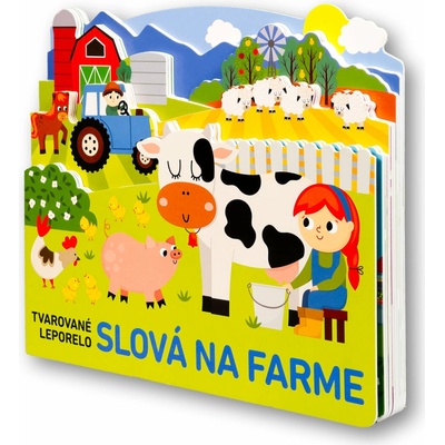 Slová na farme - Tvarované leporelo