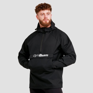 GymBeam Мъжко яке за дъжд Smock Jacket Black XL