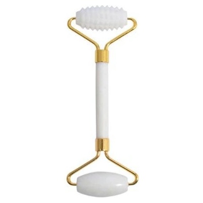 Venoc White Marble Acupressure Roller masážny valček na tvár 1 ks