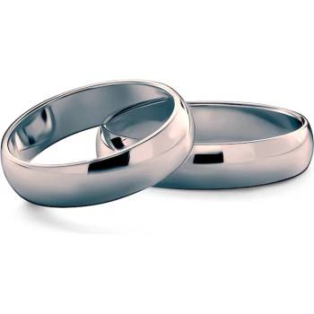 Image 1 of SAVICKI Сватбени халки: черно злато, полукръгъл профил . 5 мм