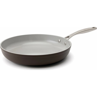 Elmich Nepřilnavá keramická pánev Zen 26 cm - hnědá
